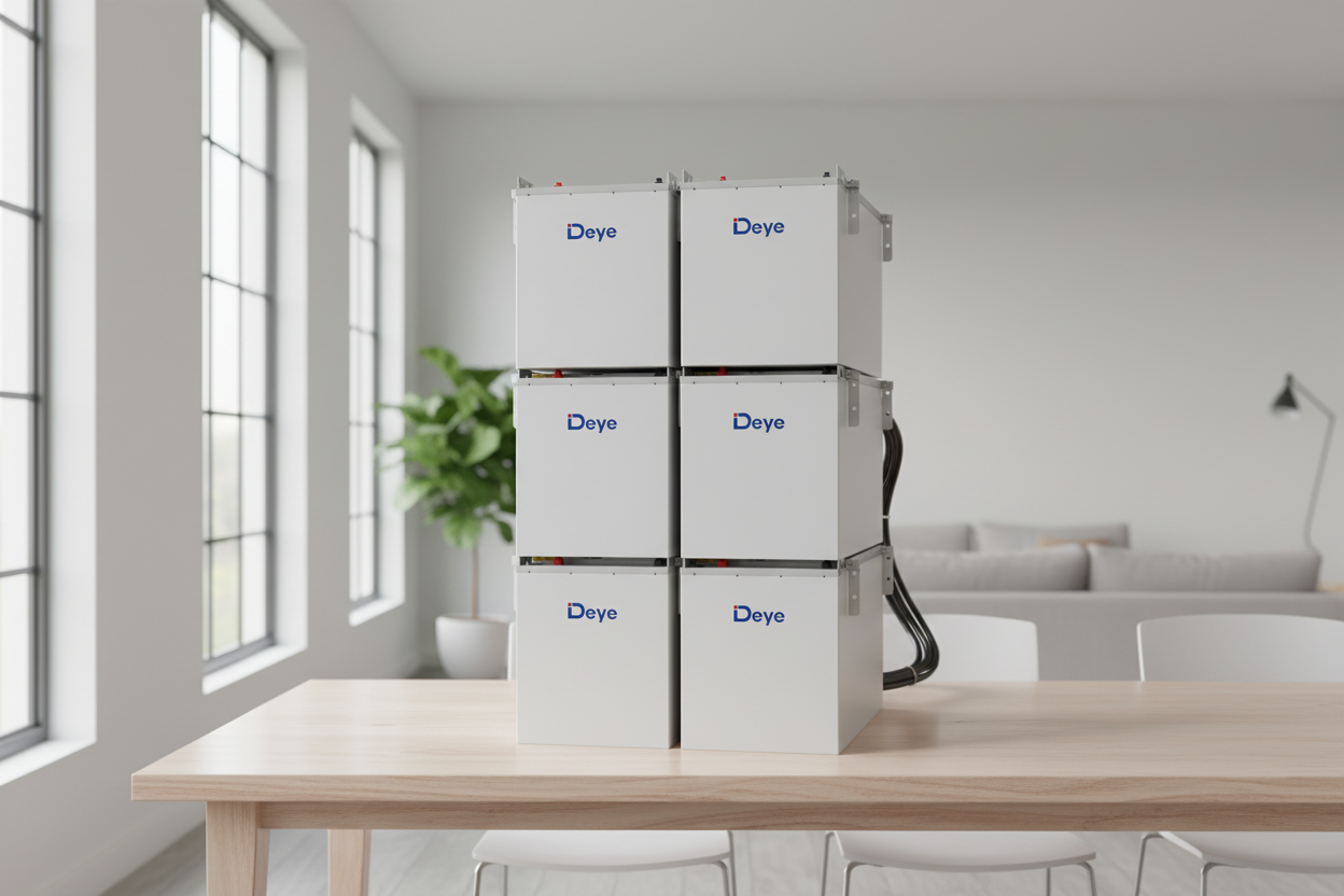 Deye on wooden table